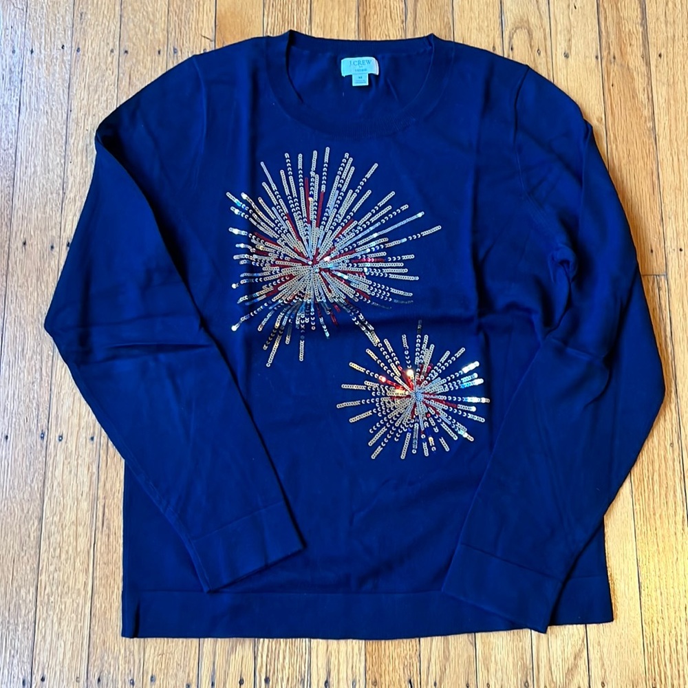 EUC J Crew Factory Teddie sweater